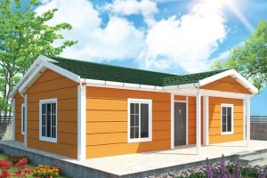 102 m2 Prefabrik Ev Görünüm
