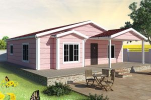 105 m2 Prefabrik Ev Görünüm