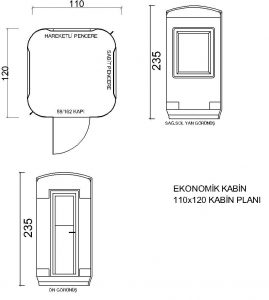 110X120 POLYESTER MOBO KABIN GUVENLIK