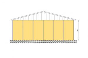 117 m2 Prefabrik Yatakhane Ön