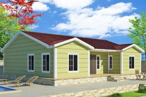126 m2 Prefabrik Ev Görünüm