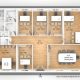 136 m2 Prefabrik Ofis & Yönetim Plan