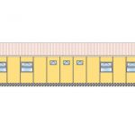 148 m2 Prefabrik Yatakhane Yan