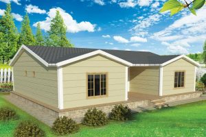 149 m2 Prefabrik Ev Görünüm