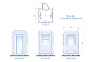 150X150 POLYESTER MOBO KABIN GUVENLIK