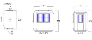 150X270 POLYESTER MOBO KABIN GUVENLIK