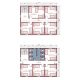 206 m2 Prefabrik Yatakhane Plan
