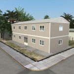 214 m2 Prefabrik Ofis & Yönetim Görünüm