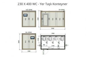 230X400 ALAFRANGA WC