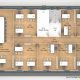 246 m2 Prefabrik Ofis & Yönetim Plan A
