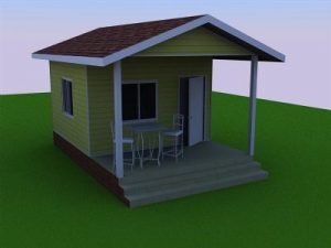30 m2 Prefabrik Ev Görünüm