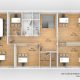 340 m2 Prefabrik Ofis & Yönetim Plan Zemin Kat