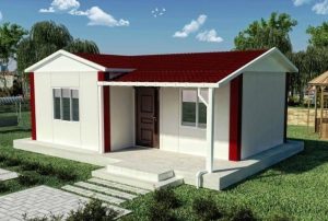 45 m2 Prefabrik Ev Görünüm