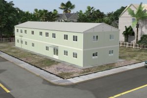 463 m2 Prefabrik Ofis & Yönetim Binası Görünüm