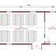 53 m2 Prefabrik Yemekhane Plan