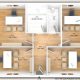 58 m2 Prefabrk Ofis & Yönetim Plan