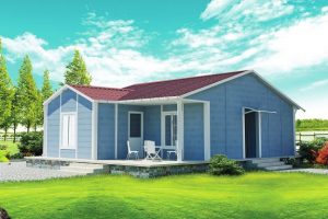 73 m2 Prefabrik Ev Görünüm