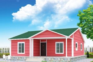 82 m2 Prefabrik Ev Görünüm
