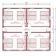 91 m2 Prefabrik Yatakhane Plan