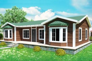 97 m2 Prefabrik Ev Görünüm