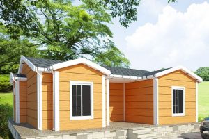 98 m2 Prefabrik Ev Görünüm