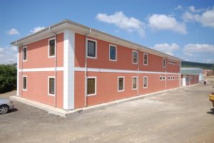 PREFABRIK YEMEKHANE BINASI