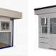 Satış Kabinleri & Büfe Kabinleri. Çelik karkas ve Sandviç Panel sistem detayları