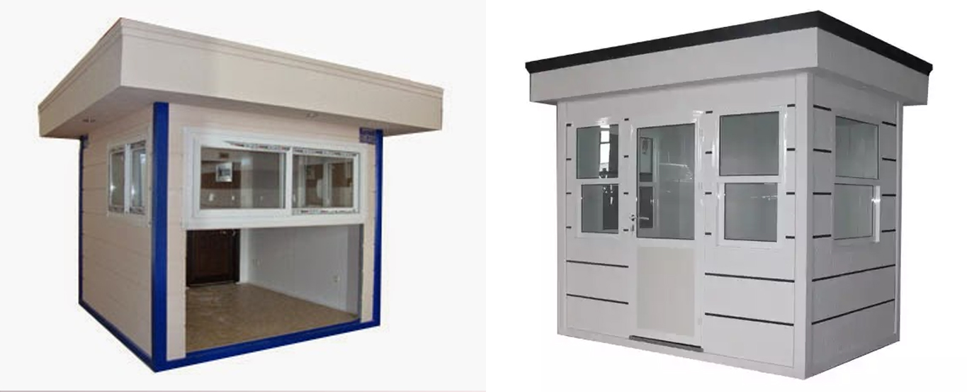 Satış Kabinleri & Büfe Kabinleri. Çelik karkas ve Sandviç Panel sistem detayları