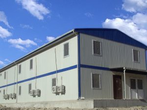 ÇİFT KATLI PREFABRIK YATAKHANE